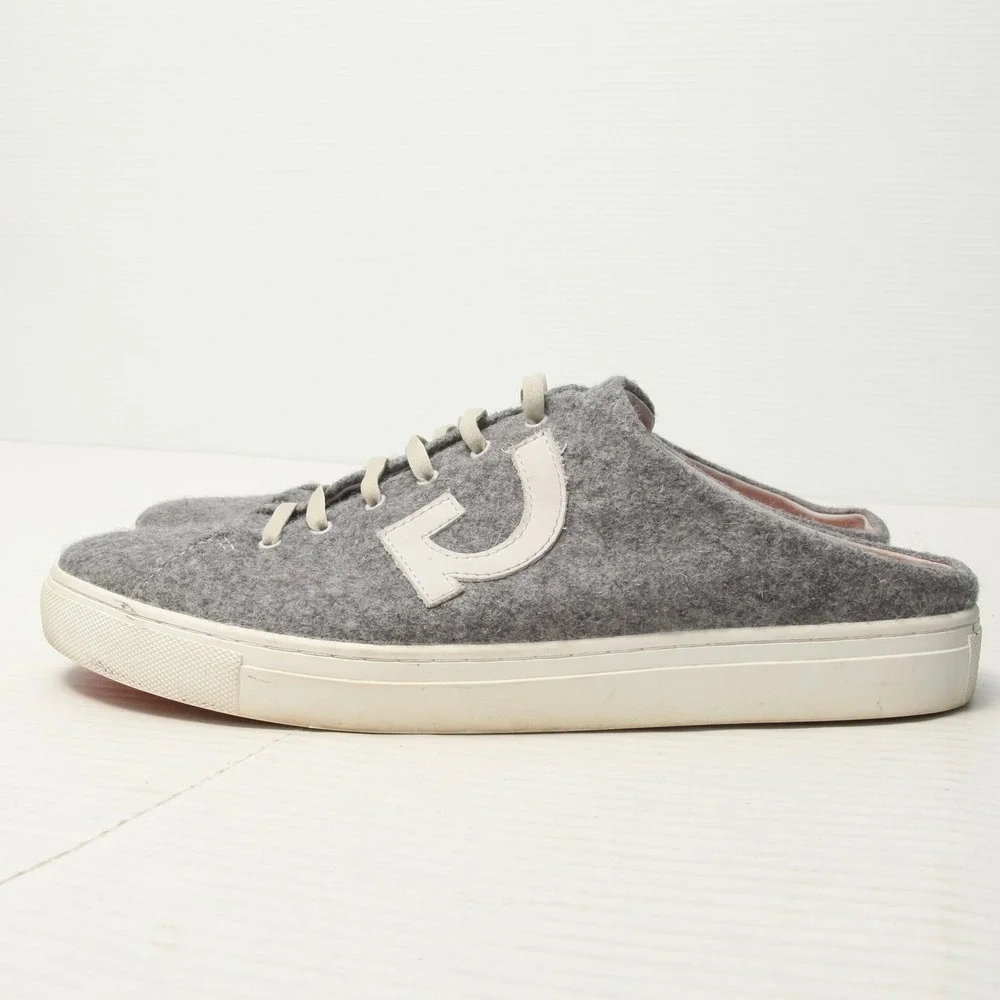 G/FORE Disruptor Wool Mule Sneakers Mens 12 Grey G4MF22F25 Slip On Backless